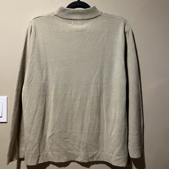 Variations Ladies L Beige Lightweight Sweater - Picture 4 of 5